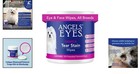 Gentle Tear Stain Wipes For Dogs   Cats - 100 Aloe Vera Pads For Eye Care