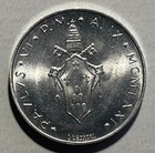 Vatican 5 Lire 1971 - Pelican Piercing Breast To Feed Young - Pope Paul Vi - Unc