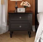 6 Pack 2  Antique Silver Ring Pulls antique Ring Drawer Pulls  gunmetal 