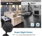 Mini Camera Hd 1080p  Security Camera  Wifi Wireless Night Vision Gadget Dvr A9