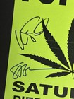 The Black Crowes Signed Original Flyer For The Great Atlanta Pot Festival 1992