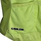 Pearl Izumi Jersey Cycling Bright Green Shirt Short Sleeve Zip Stretch Size M