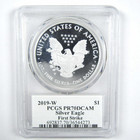 2019 W American Silver Eagle Pr 70 Dcam Pcgs First Strike Sku cpc6863