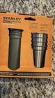 Stanley Adventure Series Stainless Steel 8oz Flask Plus Shot Glass Gift Set New