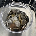 Lot Unsearched Mixed Foreign Coins 2 Pounds