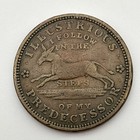1837 Hard Times Token Illustrious Predecessor Executive Experiment Turtle Donkey