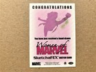 2008 Rittenhouse Women Of Marvel Sketchafex Sketch Card By Uko Smith 1 1