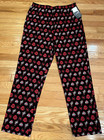 New Ohio State Osu Buckeyes Leaf Brutus Black Pajama Pants Mens Size M L Xl Xxl