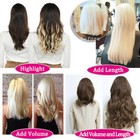 Seamless Clip In Remy Hair Extensions 100 real Human Hair Full Head Thick Bundle