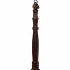 Antique Copper Brass Bed Warmer Wooden Handle 19th Century Holland