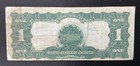 1899  1 Black Eagle Silver Certificate Fr 235 Blue Seal Large Size Note   Z52