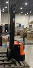 Presto Powerstak 2200 Lb  Capacity Powered Lift   Drive Straddle Pallet Stacker