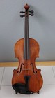 Restored Nicolaus Amatus Antique 4 4 German Violin Amati Copy W case   Bow C1900