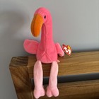 Ty Beanie Babies Pinky The Flamingo 1995 Rare Retired With Tags    pinky    