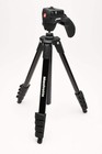 Manfrotto Compact Action Aluminum Tripod  black   New In Box