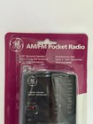 Vintage Ge Am fm Pocket Radio 7-2584s New Sealed Nos Portable Receiver Black