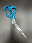 Singer 8  Fabric Dressmaker Sewing Shears Scissors Stainless Steel Blue Handle