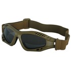 New Military Tactical Mojave Goggles Adjustable Uv400 Protection Lens Coyote Tan