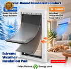 3-flap Extreme Weather Insulated Dog Door Replacement Flap Pac11-11039