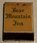 1930s 40s Bear Mountain Inn Palisades Park Ny Full Unstruck Feature  Matchbook