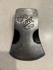Fulton Clipper Silver Crucible Steel Single Bit Embossed Axe Head 4 Lb   5 Oz 
