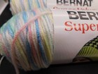 Lot Of 3 Skeins Bernat Super Value Yarn 5oz Color Twinkle