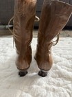 Antique Vintage Heeled Women   s Boots 