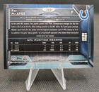 2015 Topps  282 Pat Mcafee Rookie Rc Indianapolis Colts Football Card