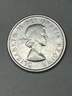 1957 Canada 25 Cents Silver Quarter 
