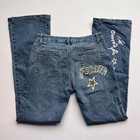 Apollo Jeans Vintage Bootcut Low Rise With Paris Painted Graphics
