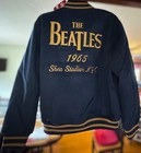 Nwt The Beatles 1965 Shea Stadium Nyc Stitched sewn Men s Varsity Jacket Xl