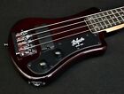 Hofner Hct-shb-rb Shorty Travel Electric Bass Guitar Root Beer With Gig Bag