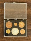 Coins Of Mexico 1959-1961 Uncirculated With Case