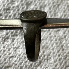 Ancient Byzantine Empire Ring Bronze 300-1400 Ad  Hashmarks On Bezel Wearable