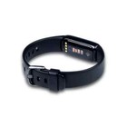 Fitbit Luxe Fitness   Wellness Tracker Stainless Steel Black W  Charger   Band