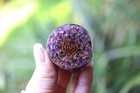Amethyst Orgone Tower Buster 1 75  Emf Protection Energy Generator