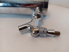 Polished Stainless Steel Beer Tap Tower 15  Tall 5  Diameter Base With Hose