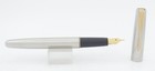 Parker Frontier Stainless Steel   Gold Fountain Pen - Fine Nib - 1996 - Usa