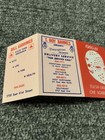 Vintage Tulsa Oilers Central Hockey League  chl  1980-1981 Pocket Schedule