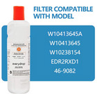 1 2 3 Pack New W10413  645a Edr2  rxd1 Filter 2 9082 Refrigerator Ice Replacement