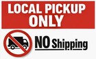Clean Medium Size Red Painted Steel 1-basket Shopping Cart - Local  Pickup Only