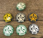 Lot Of 21 Cataract Wisconsin Sportsmen s Club Button Pinback Sparta Wi