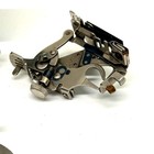 Vintage Singer Sewing Machine Original Green Box     Presser Feet   Attachments