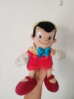 Vintage Walt Disney Pinocchio Glove Hand Puppet Soft Toy Plush 14  Rare