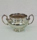 French 950 Sterling Silver Louis Phillippe Era 1900s Sugar Bowl No Lid  j3813