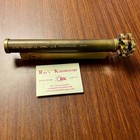 Roy Cohen Signed Brass Kaleidoscope   Wood Stand
