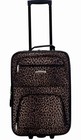 Rockland Animal Print 3-piece Rolling Luggage Set Suitcases   Duffel Bag