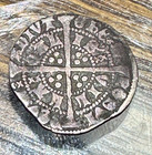 1422 England Great Britain Henry Vi Half Groat Nice Original Fine  Chrc
