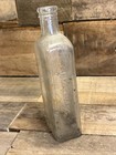 Vintage Heberling Pharmacy Antique Glass Medicine Bottle Bloomington Illinois