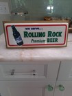 Vintage Latrobe Brewing Co Rolling Rock Premium Working Beer Sign Green Light